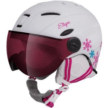 Etape Rider Pro biela/ružová mat 53 – 55 cm (8592201047592)