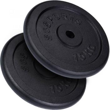 SCSports Liatinové kotúče, 2 x 15 kg