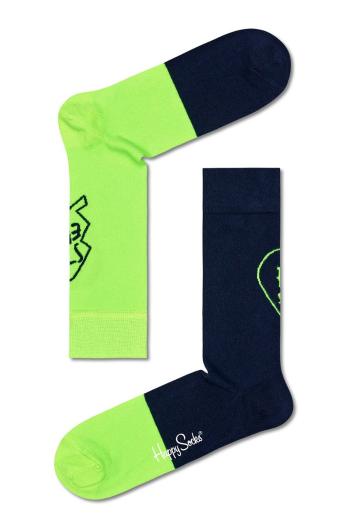 Ponožky Happy Socks Bestie dámske, zelená farba