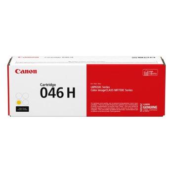 Canon originál toner 046HY, yellow, 5000str., 1251C002, high capacity, Canon LBP654Cx, 653Cdw, MFP735Cx, 634Cdw, 632Cdw, O