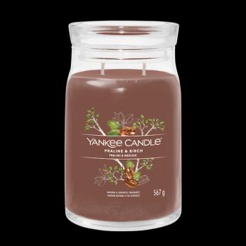 YANKEE CANDLE vonná sviečka Praline & Birch 567 g