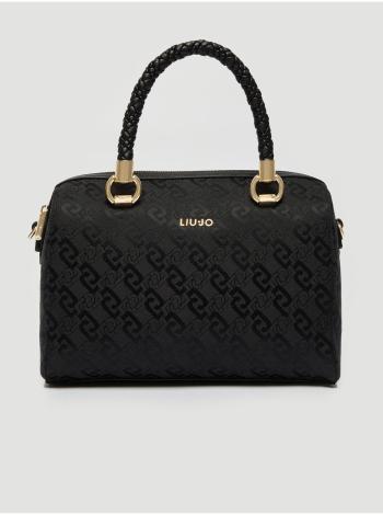 Čierna dámska vzorovaná malá kabelka Liu Jo