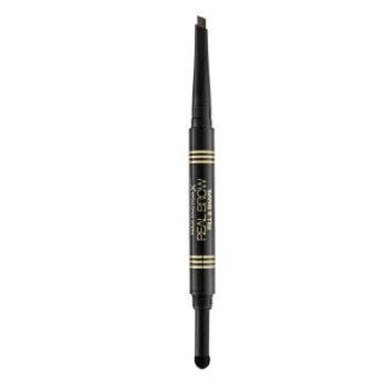 Max Factor Real Brow 04 Deep Brown ceruzka a púder na obočie 2 v 1 0,6 g