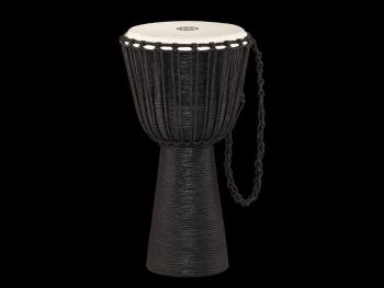 MEINL AFRICAN STYLE DJEMBE X-LARGE 13",BLACK RIVER,CARVED