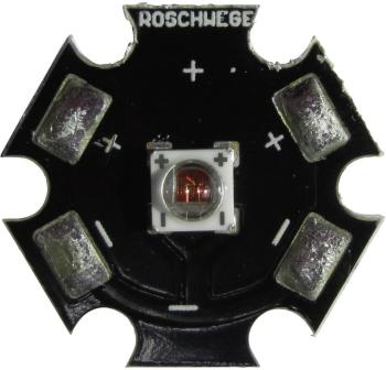 Roschwege HighPower LED čerešňovo červená  5 W     2.4 V  1500 mA Star-FR740-05-00-00