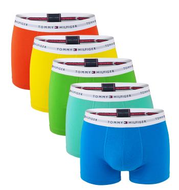 TOMMY HILFIGER - boxerky 5PACK signature cotton essentials This is love gift giving -M (77-88 cm)
