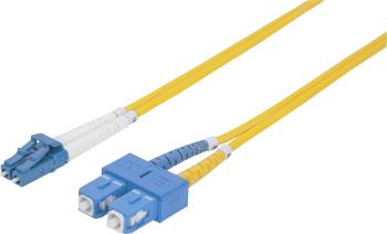 Intellinet 750974 optické vlákno LWL prepojovací kábel [1x zástrčka LC - 1x zástrčka SC] 9/125 µ Singlemode OS2 20.00 m
