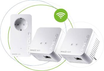 Devolo Magic 1 WiFi mini Multiroom Kit EU Powerline Wi-Fi Network Kit 1.25 GBit/s