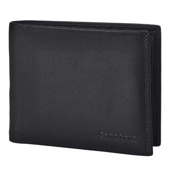 Samsonite Pánská kožená peněženka Attack 2 SLG 015 - černá