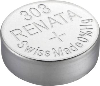 Gombíková batéria 303 Renata, SR44, na báze oxidu striebra