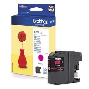 Brother LC-121M purpurová (magenta) originálna cartridge