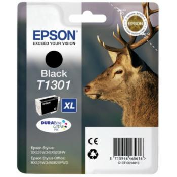 EPSON T1301 (C13T13014022) - originálna cartridge, čierna, 25,4ml