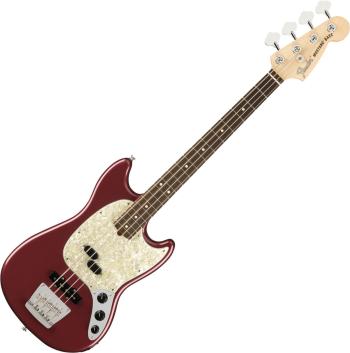 Fender American Performer Mustang RW Aubergine Elektrická basgitara