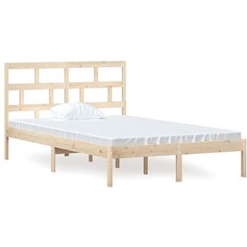 Rám postele masívna borovica 120 × 200 cm, 3101213