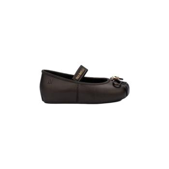 Melissa  MINI  Sophie B - Metallic Black  Sandále Čierna