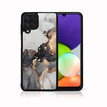 MY ART Silikónový kryt Samsung Galaxy A42 5G GREY MARBLE (140)