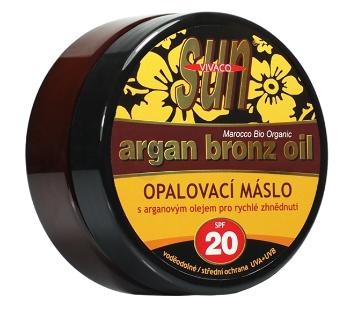 VIVACO SUN ARGAN BRONZ opaľovacie maslo SPF 20 s argánovým olejom