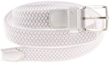 Alberto Belt Basic Braided Mens White 95