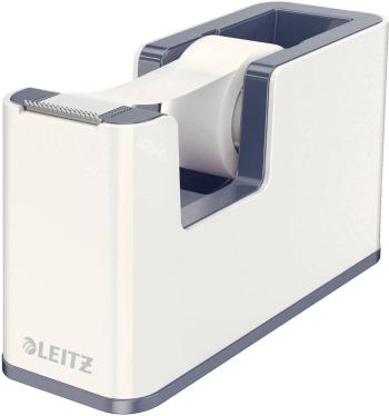 Leitz ručný odvíjač na lepiacu pásku WOW Duo Colour biela, sivá