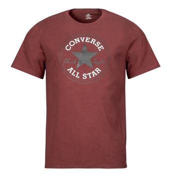 Converse  CHUCK PATCH TEE CHERRY DAZE  Tričká s krátkym rukávom Bordová