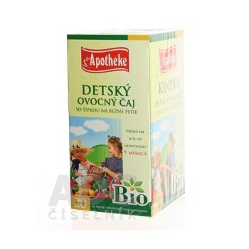 APOTHEKE BIO SELECTION DETSKÝ OVOCNÝ ČAJ SO ŠÍPKOU