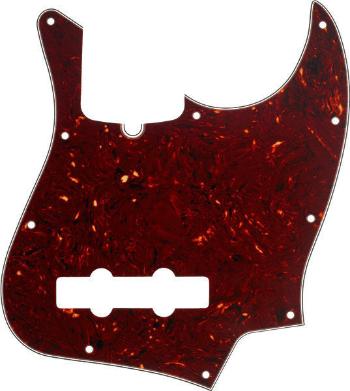 Fender Contemporary 10-Hole Jazz Bass Tortoise Shell Pickguard pre basgitaru