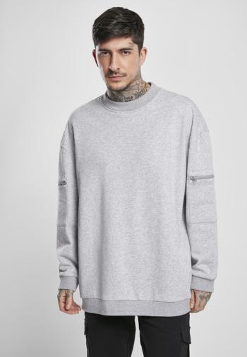 Urban Classics Training Terry Crew grey melange - XXL