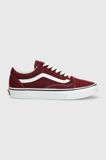 Tenisky Vans Old Skool dámske, bordová farba