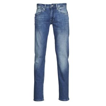 Pepe jeans  Rovné džínsy CASH  Modrá