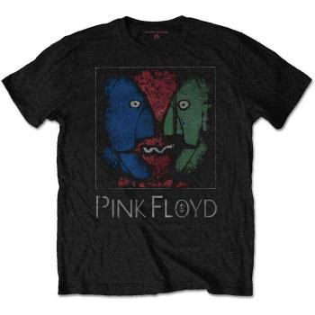 Pink Floyd Tričko Chalk Heads Black S