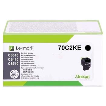 LEXMARK 70C20KE - originálny toner, čierny, 1000 strán