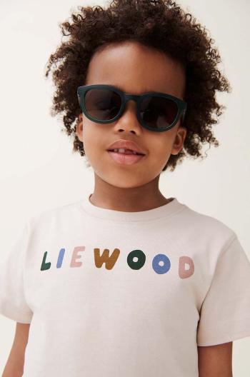 Detské slnečné okuliare Liewood Ruben sunglasses 4-10 Y zelená farba