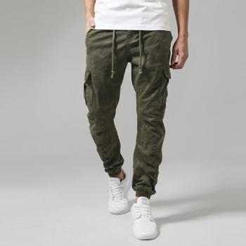 Urban Classics Camo Cargo Jogging Pants olive camo - 40