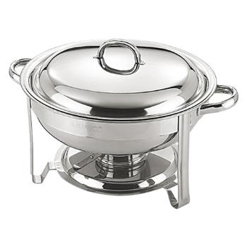  Chafing dish okrúhly, 4 lit