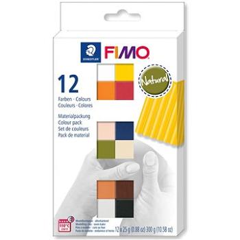 FIMO soft sada 12 farieb 25 g NATURAL (4007817053430)