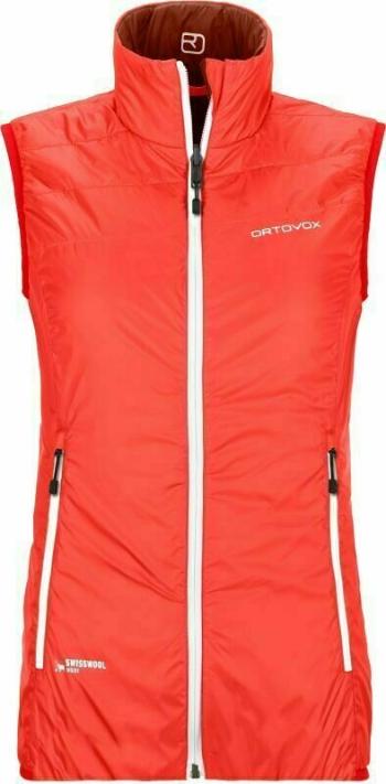 Ortovox Outdoorová vesta Swisswool Piz Grisch Vest W Coral M