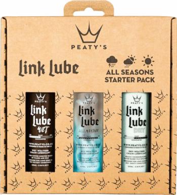 Peaty's Linklube All Seasons Starter Pack 3x60ml