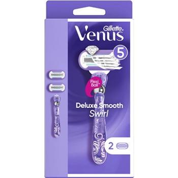 GILLETTE Venus Deluxe Smooth Swirl + hlavica 2 ks (7702018609239)