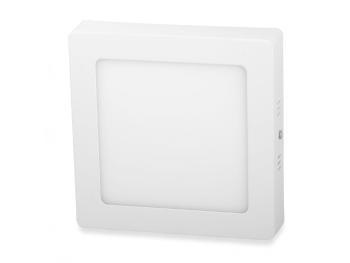 LED Solution Biely prisadený LED panel hranatý 170 x 170mm 12W Economy Farba svetla: Studená biela 10497