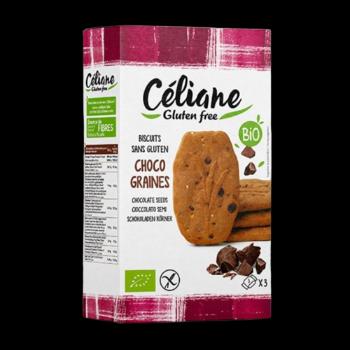 Celiane Glutenfree Bezlepkové raňajkové sušienky čokoládové so semienkami 150 g