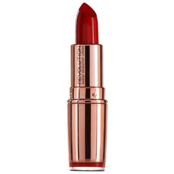 Makeup Revolution Rose Gold hydratačný rúž odtieň Red Carpet 4 g