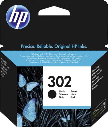 HP 302 Ink cartridge  originál čierna F6U66AE náplň do tlačiarne