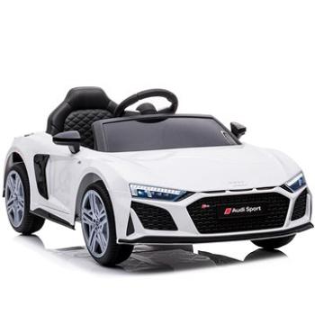 Elektrické autíčko Audi R8 Spyder, biele (8586019943115)