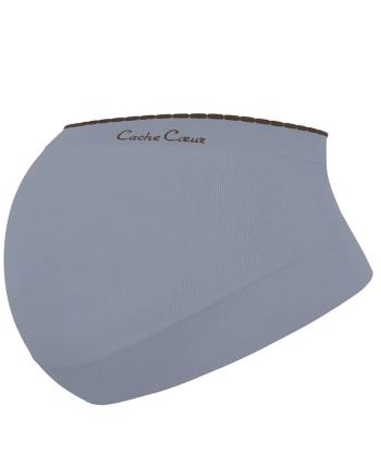 CACHE COEUR Illusion pás grey L