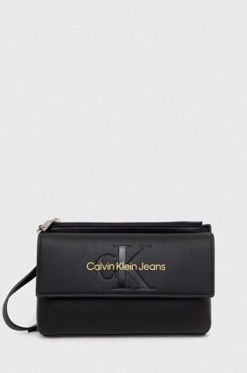 Kabelka Calvin Klein Jeans čierna farba