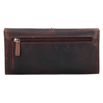 Lagen Dámska peňaženka kožená BLC/4233 Hnedá