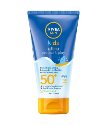 NIVEA Mlieko detské na opaľovanie Ultra Protect&Play OF50+ 150 ml