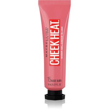 Maybelline Face Studio Cheek Heat krémová lícenka odtieň 15 Nude Burn 10 ml