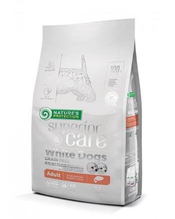 Natures Protection PRO Superior care white dog GF adult salmon - krmivo pre psy 17kg