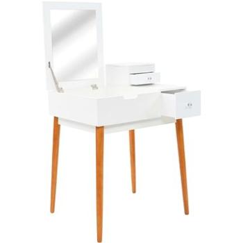 Toaletný stolík so zrkadlom MDF 60 × 50 × 86 cm (245752)